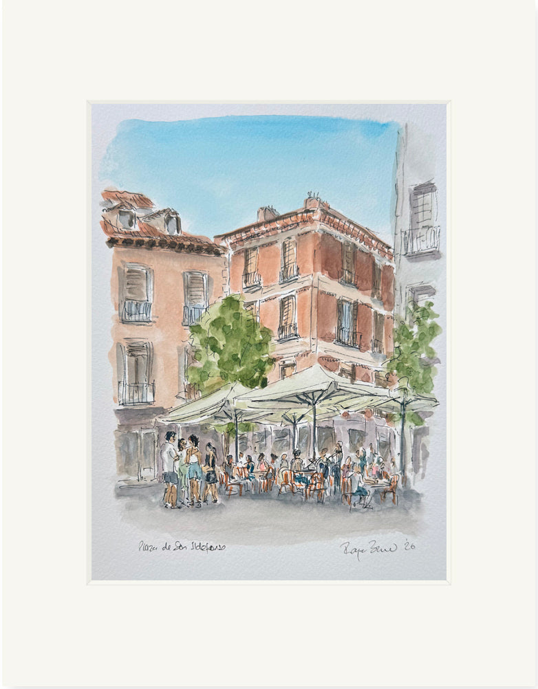 Plaza de San Ildefonso, Madrid