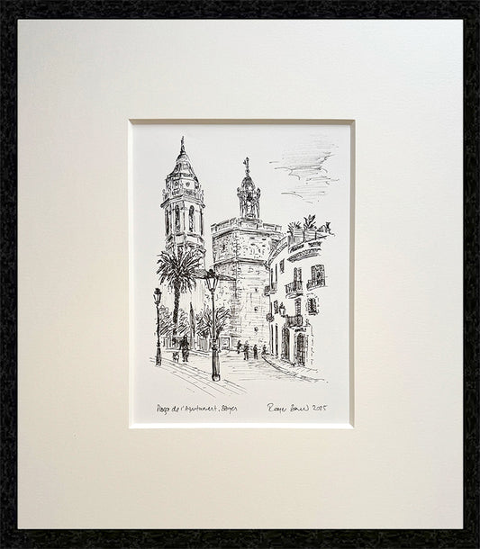 Placa de la Ajuntament, Sitges