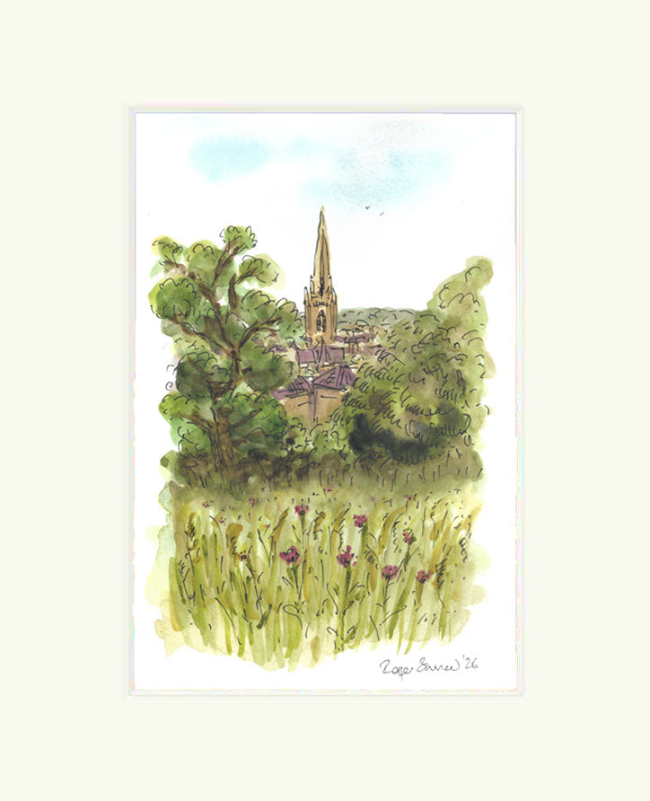 St John's from Bathwick Fields