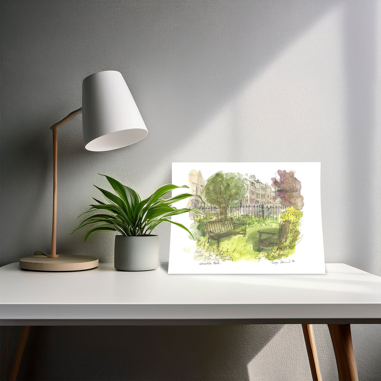 Catherine Place Garden, Colour Print 01
