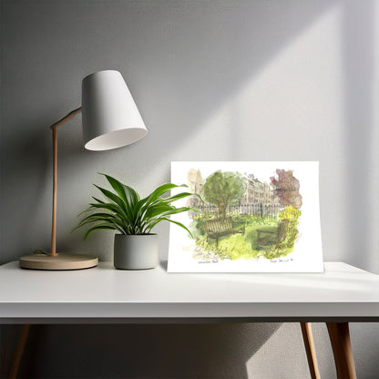 Catherine Place Garden, Colour Print 01