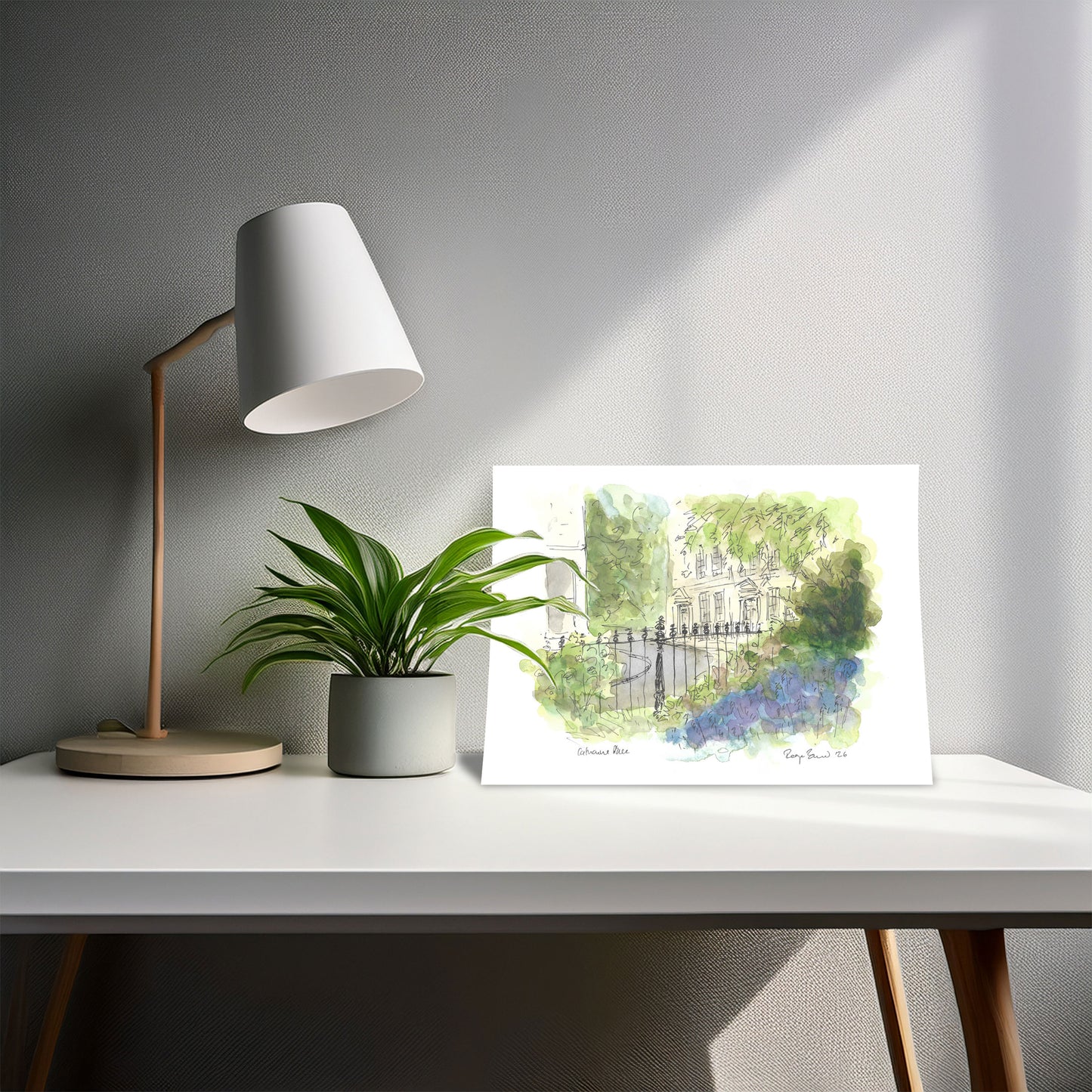 Catherine Place Garden, Colour Print 03