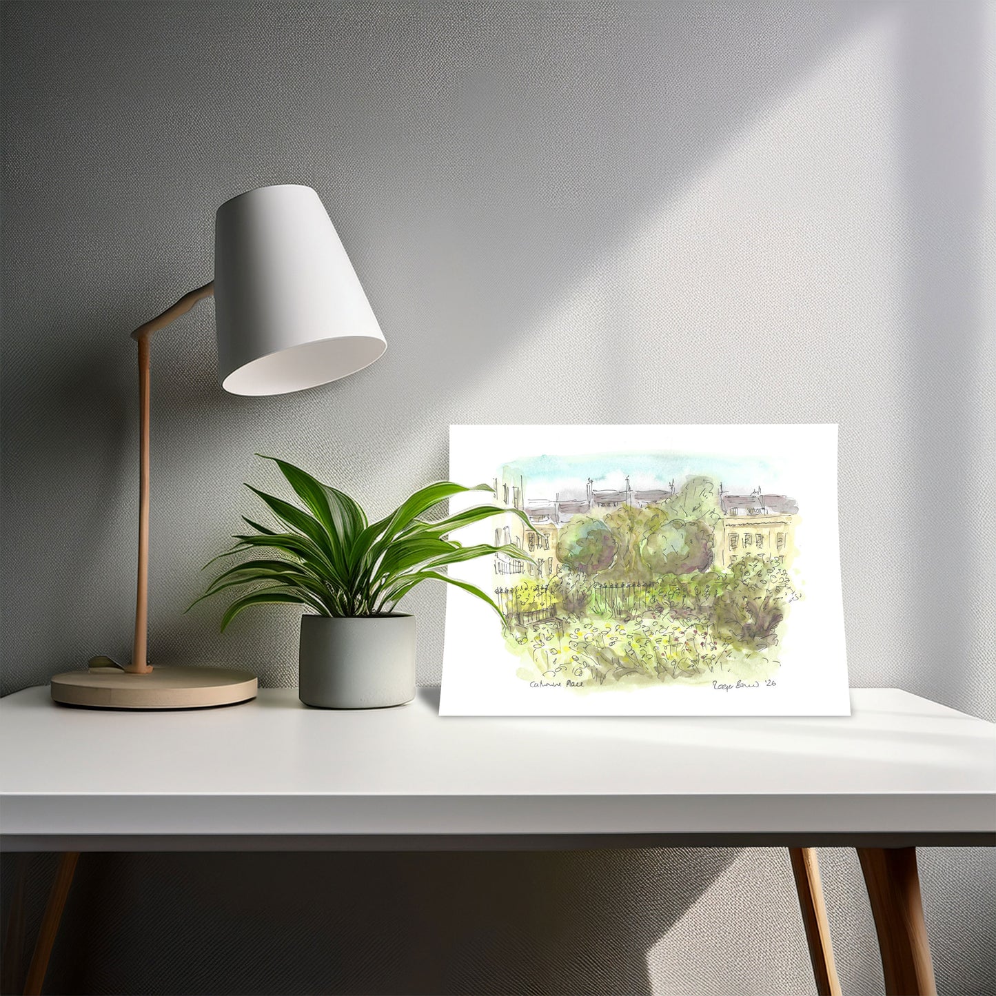 Catherine Place Garden, Colour Print 04